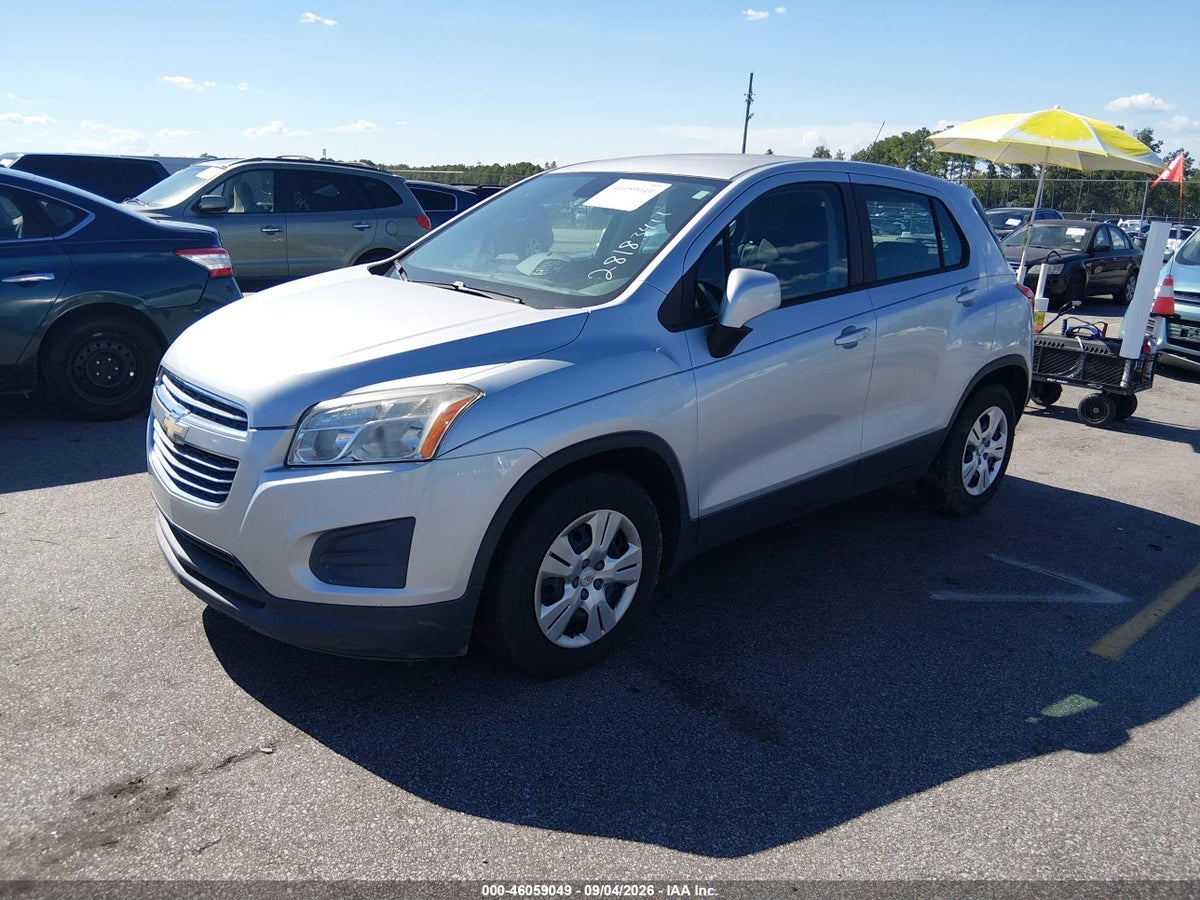 2016 CHEVROLET TRAX 1LS — снимка 2
