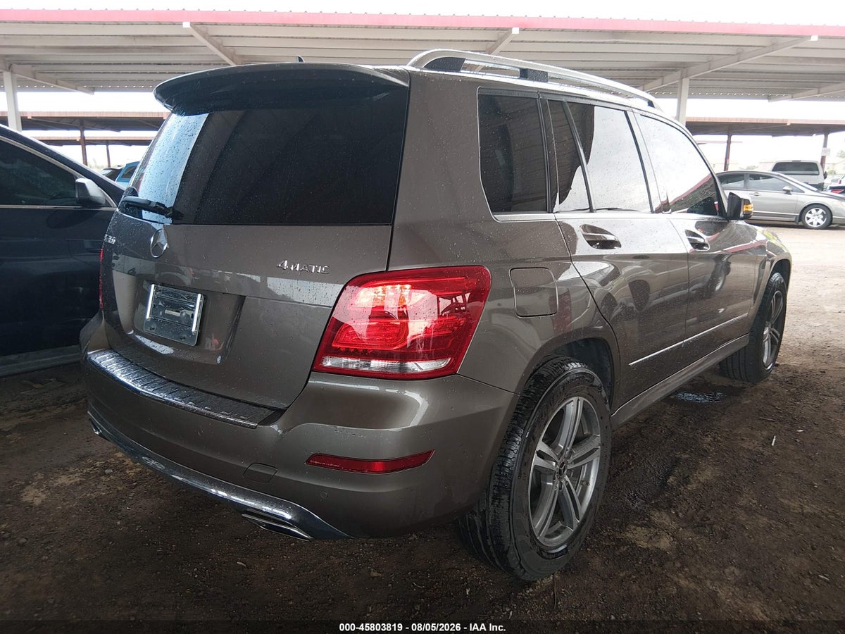 2014 MERCEDES-BENZ GLK 350 4MATIC — снимка 4