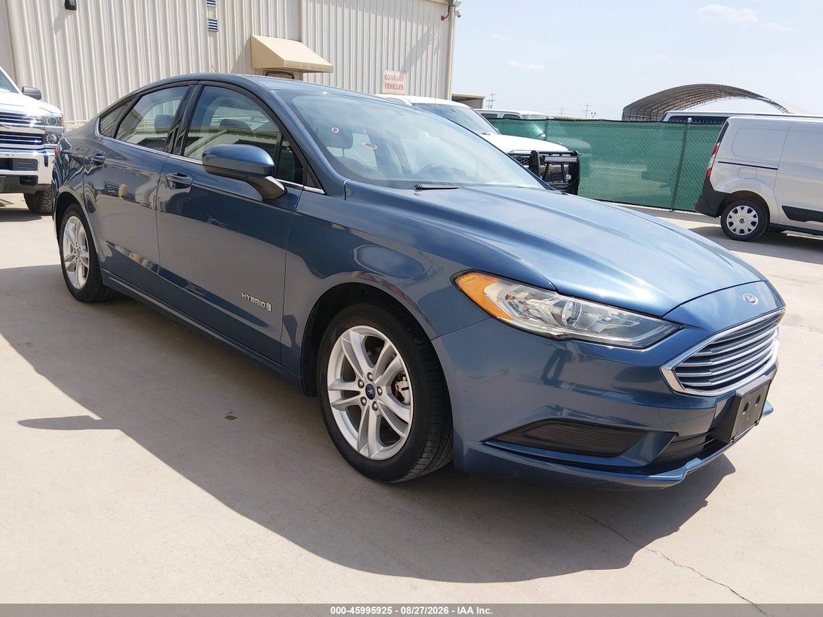 2018 FORD FUSION HYBRID S