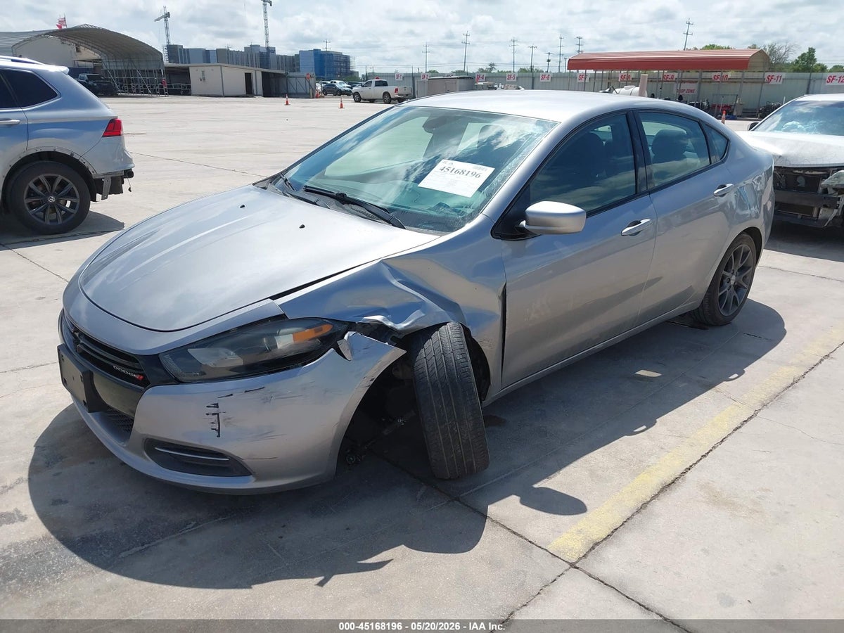 2016 DODGE DART SE — снимка 2