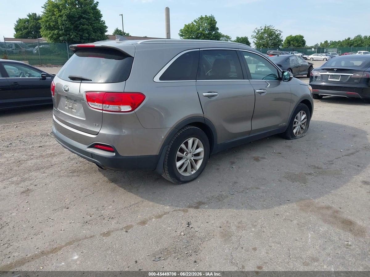 2016 KIA SORENTO 3.3L LX — снимка 4