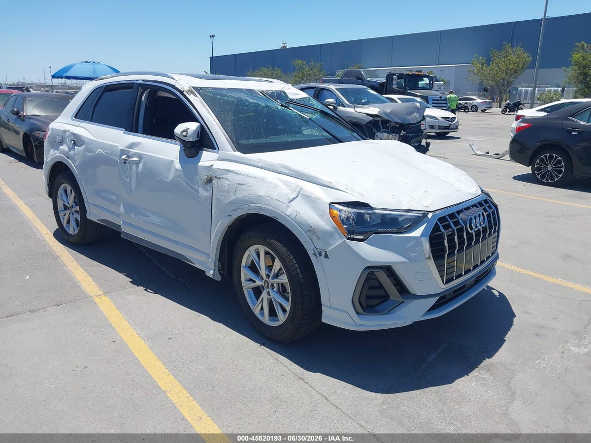 2022 AUDI Q3 PREMIUM 45 TFSI S LINE QUATTRO TIPTRONIC