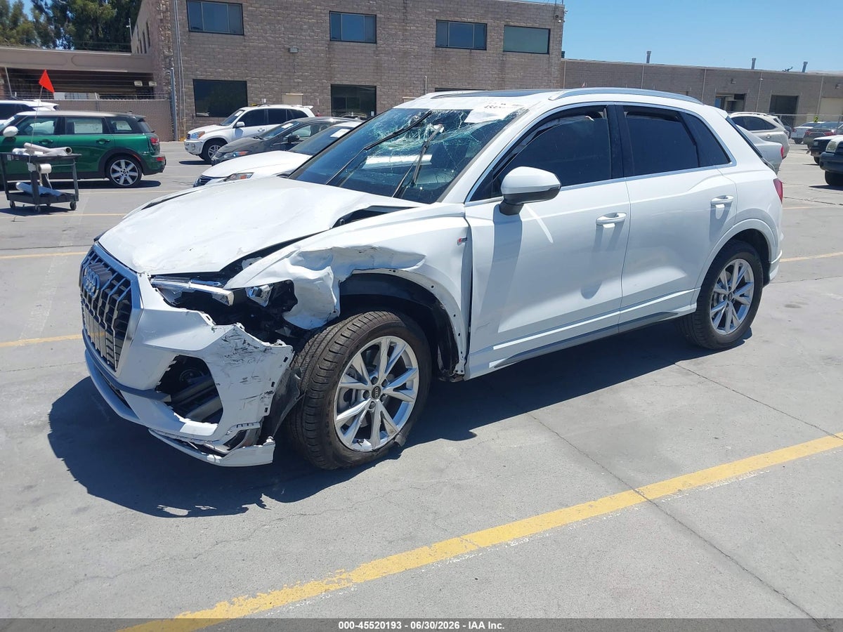 2022 AUDI Q3 PREMIUM 45 TFSI S LINE QUATTRO TIPTRONIC — снимка 2