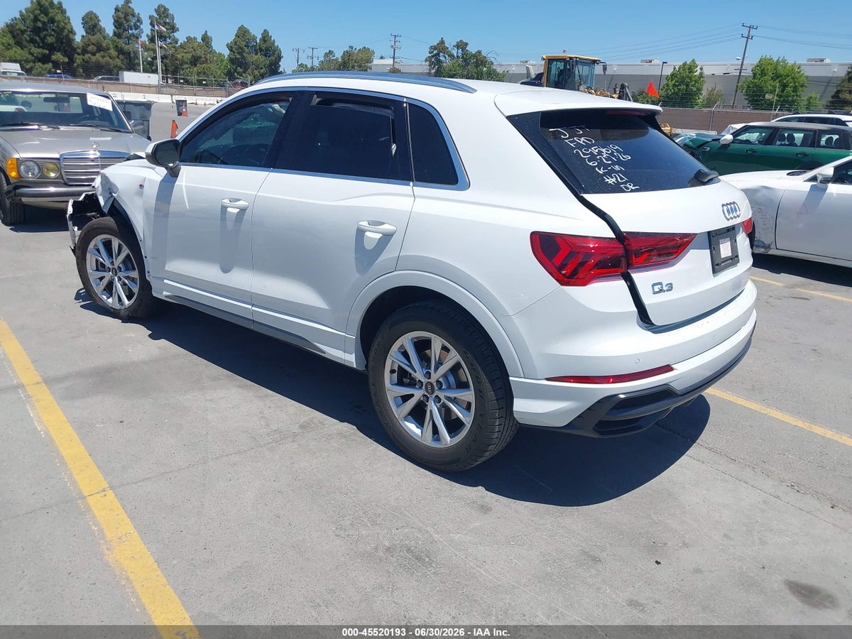 2022 AUDI Q3 PREMIUM 45 TFSI S LINE QUATTRO TIPTRONIC — снимка 3