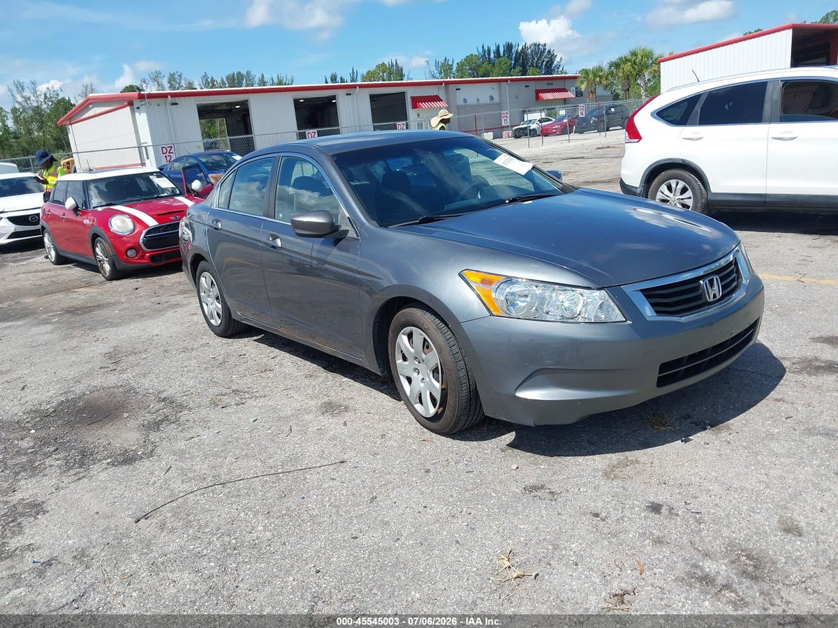 2010 HONDA ACCORD 2.4 LX