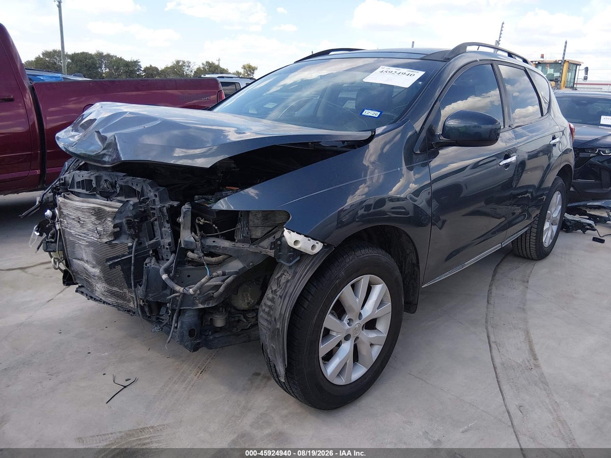 2012 NISSAN MURANO SL — снимка 2