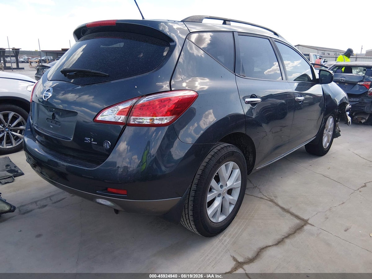 2012 NISSAN MURANO SL — снимка 4