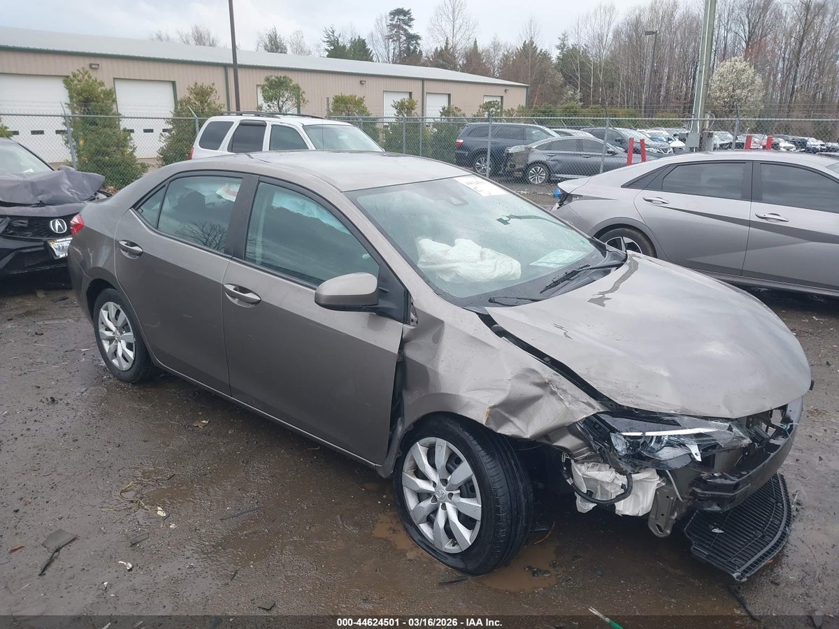 2018 TOYOTA COROLLA LE