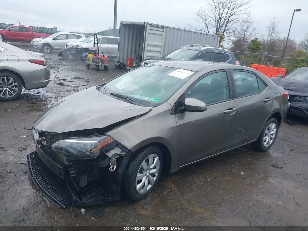 2018 TOYOTA COROLLA LE — снимка 2