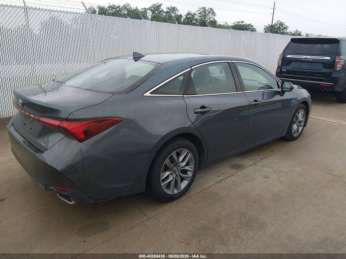 2019 TOYOTA AVALON XLE — снимка 4