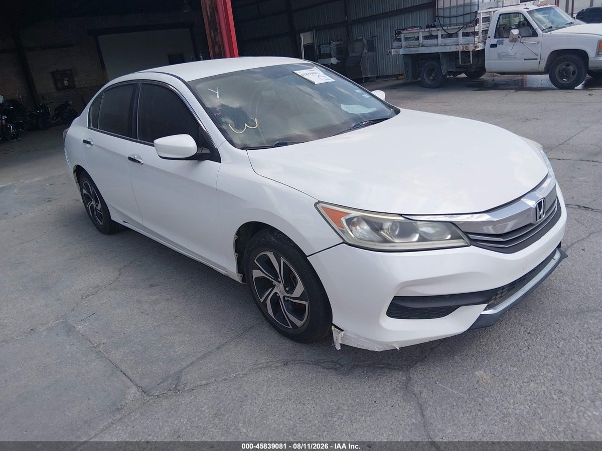 2016 HONDA ACCORD LX