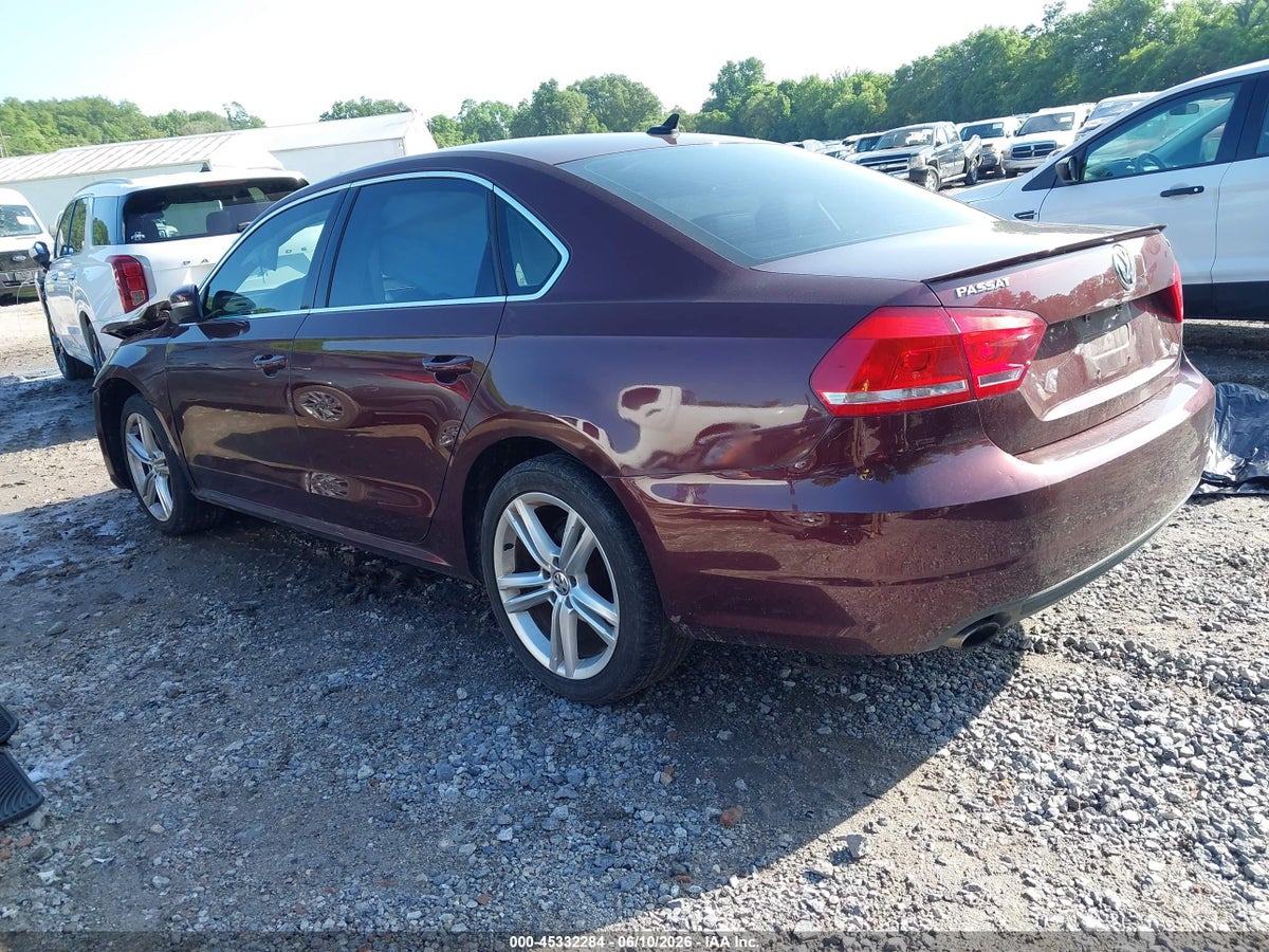 2014 VOLKSWAGEN PASSAT 1.8T SE — снимка 3