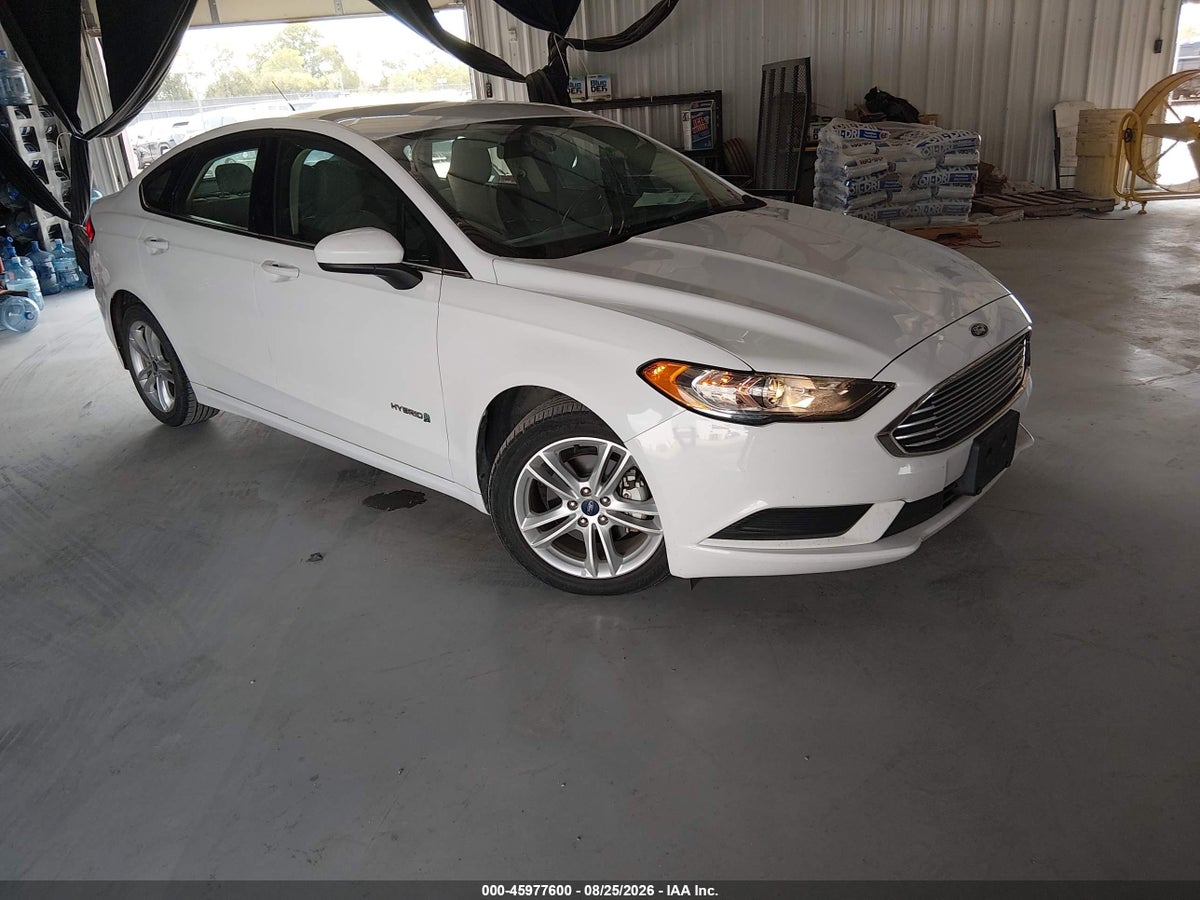 2018 FORD FUSION HYBRID S