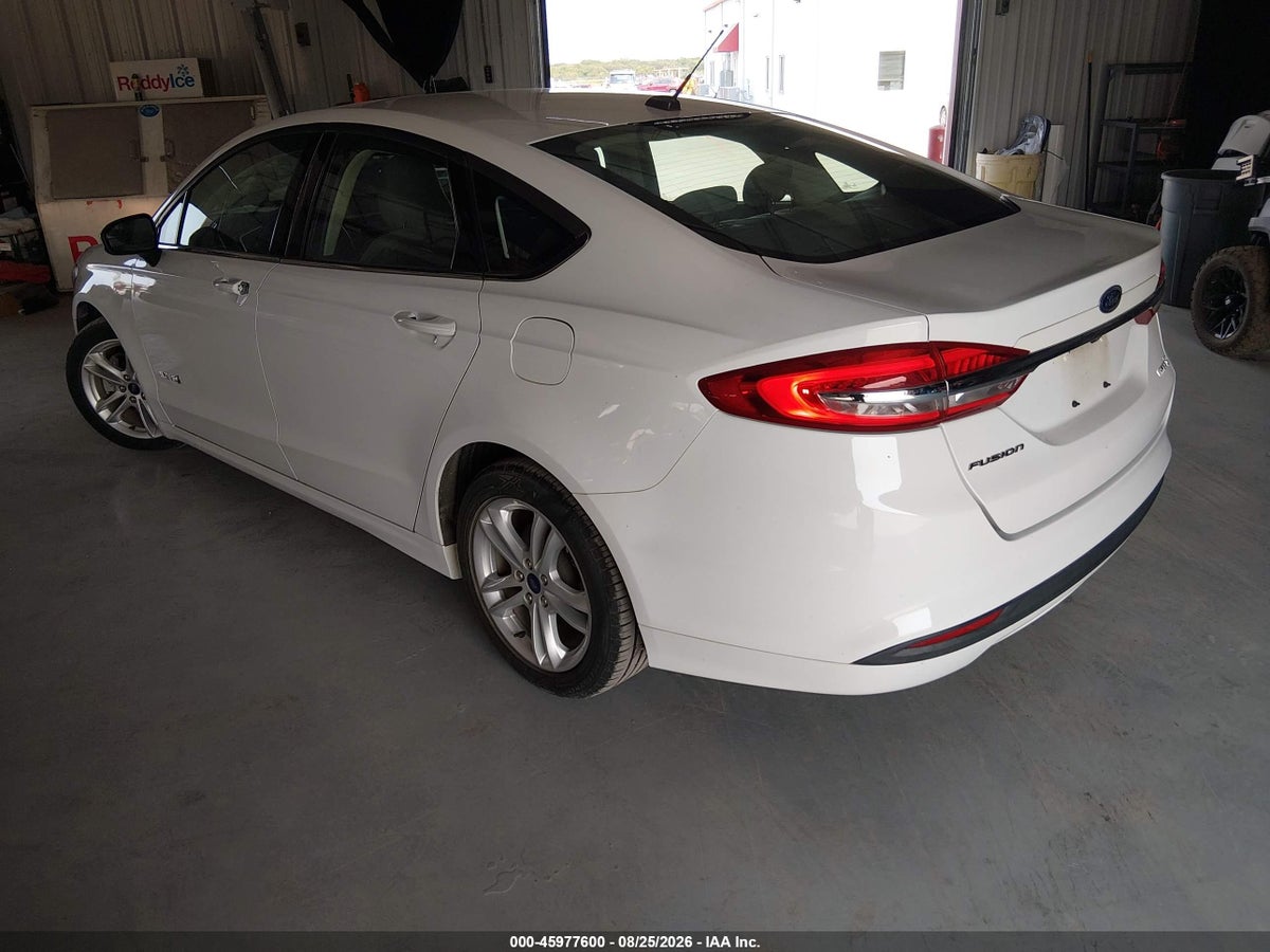 2018 FORD FUSION HYBRID S — снимка 3