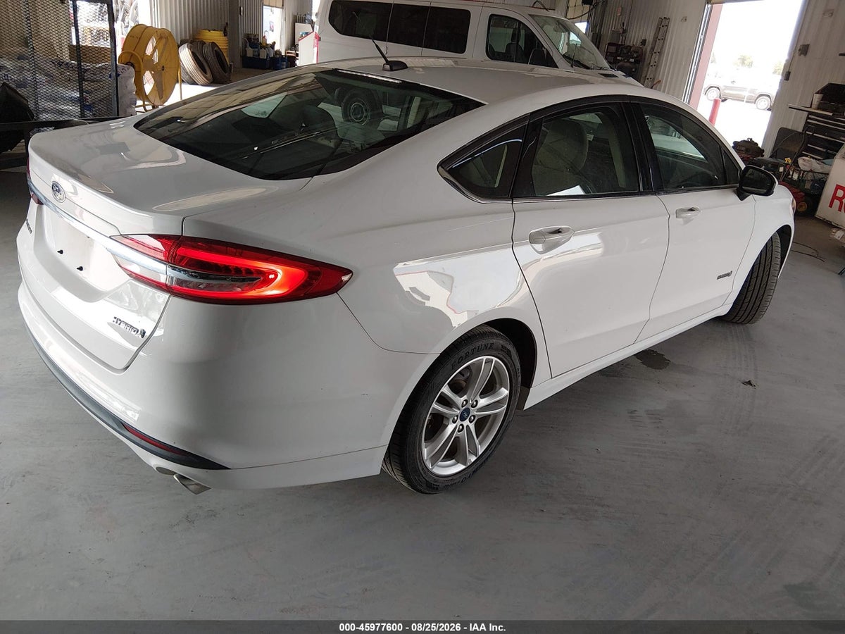 2018 FORD FUSION HYBRID S — снимка 4