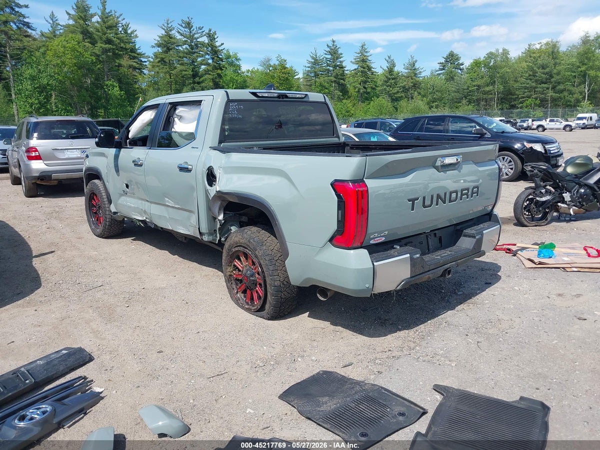 2025 TOYOTA TUNDRA HYBRID LIMITED CREWMAX 6.4' BED — снимка 3
