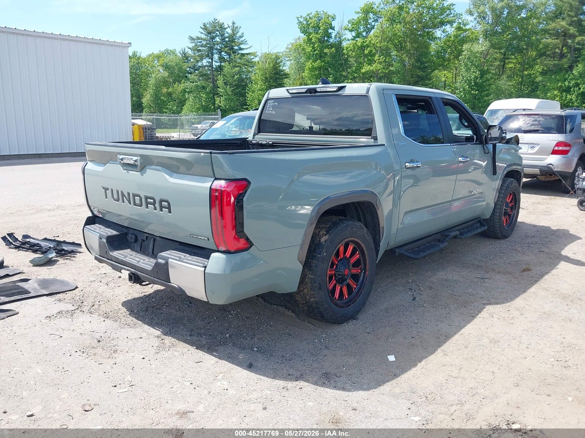 2025 TOYOTA TUNDRA HYBRID LIMITED CREWMAX 6.4' BED — снимка 4