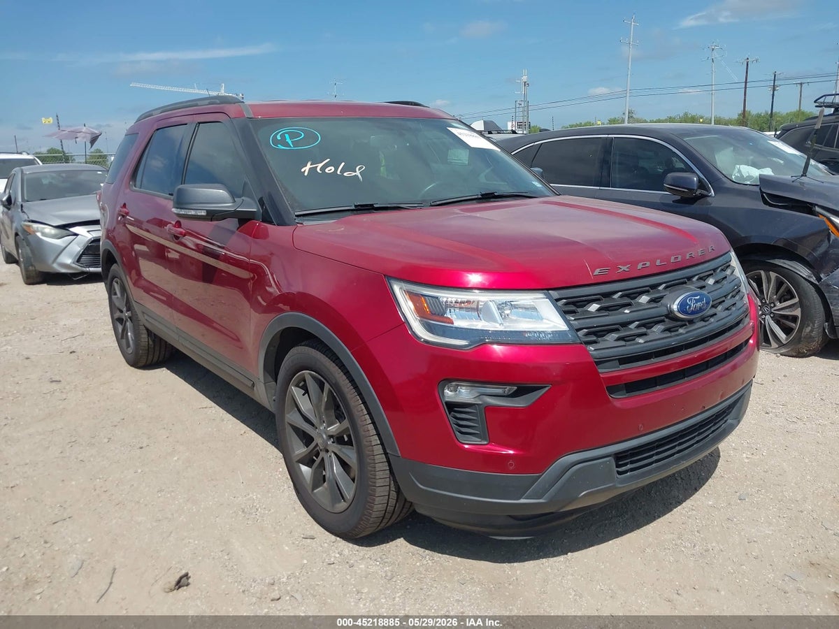 2018 FORD EXPLORER XLT