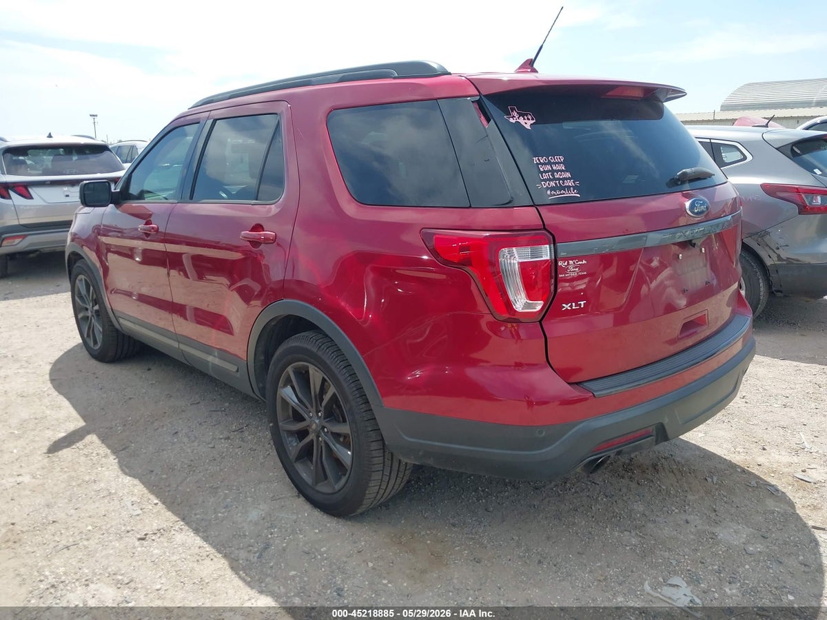 2018 FORD EXPLORER XLT — снимка 3