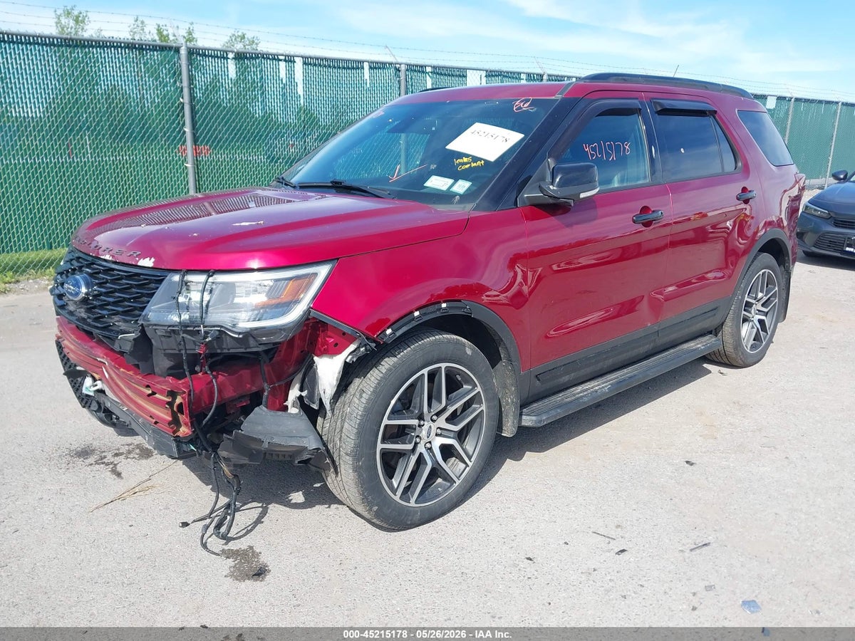 2018 FORD EXPLORER SPORT — снимка 2