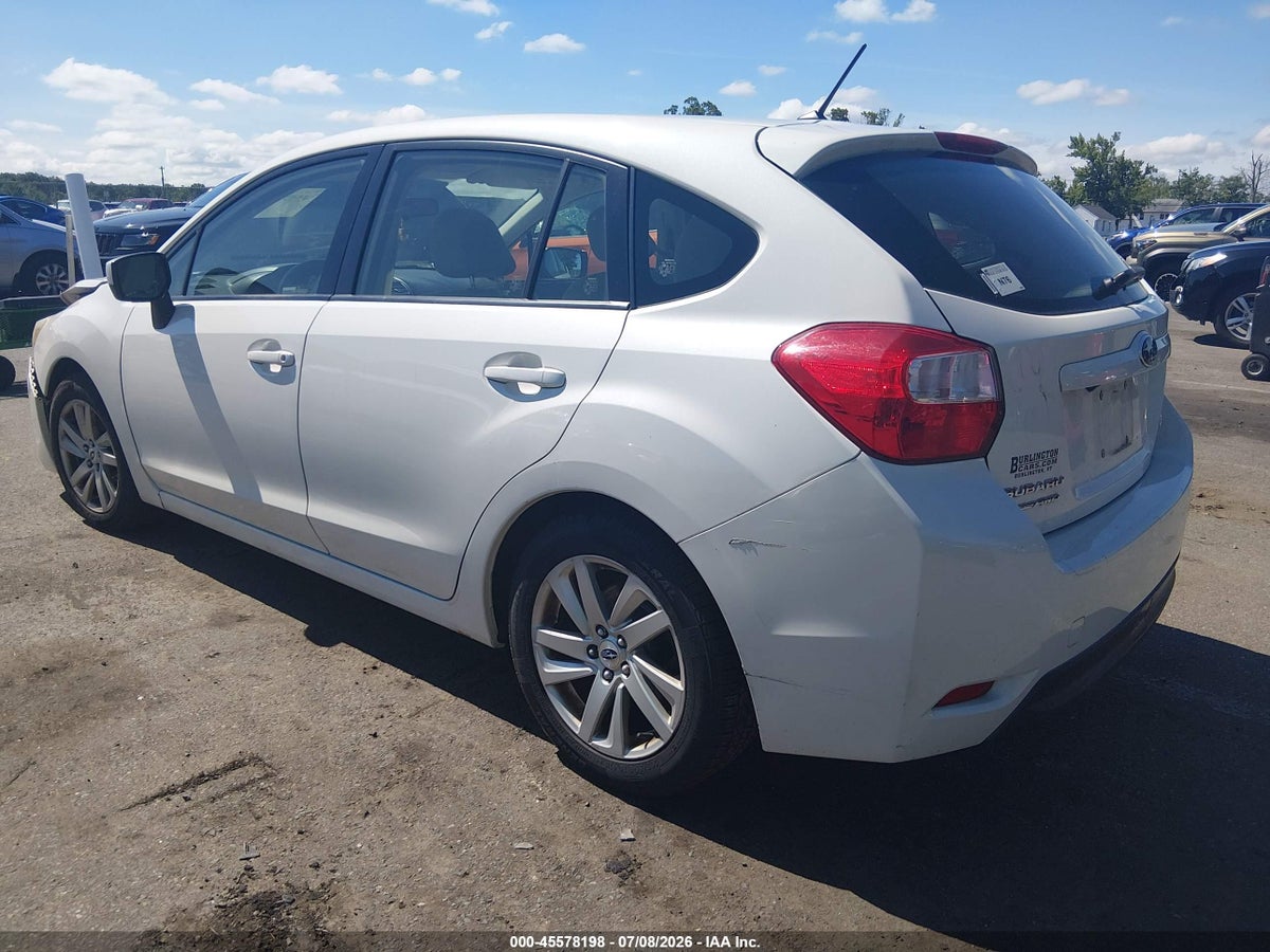 2015 SUBARU IMPREZA 2.0I PREMIUM — снимка 3