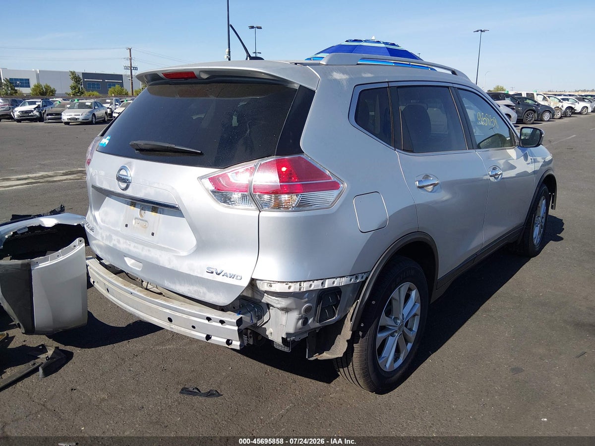 2015 NISSAN ROGUE SV — снимка 4