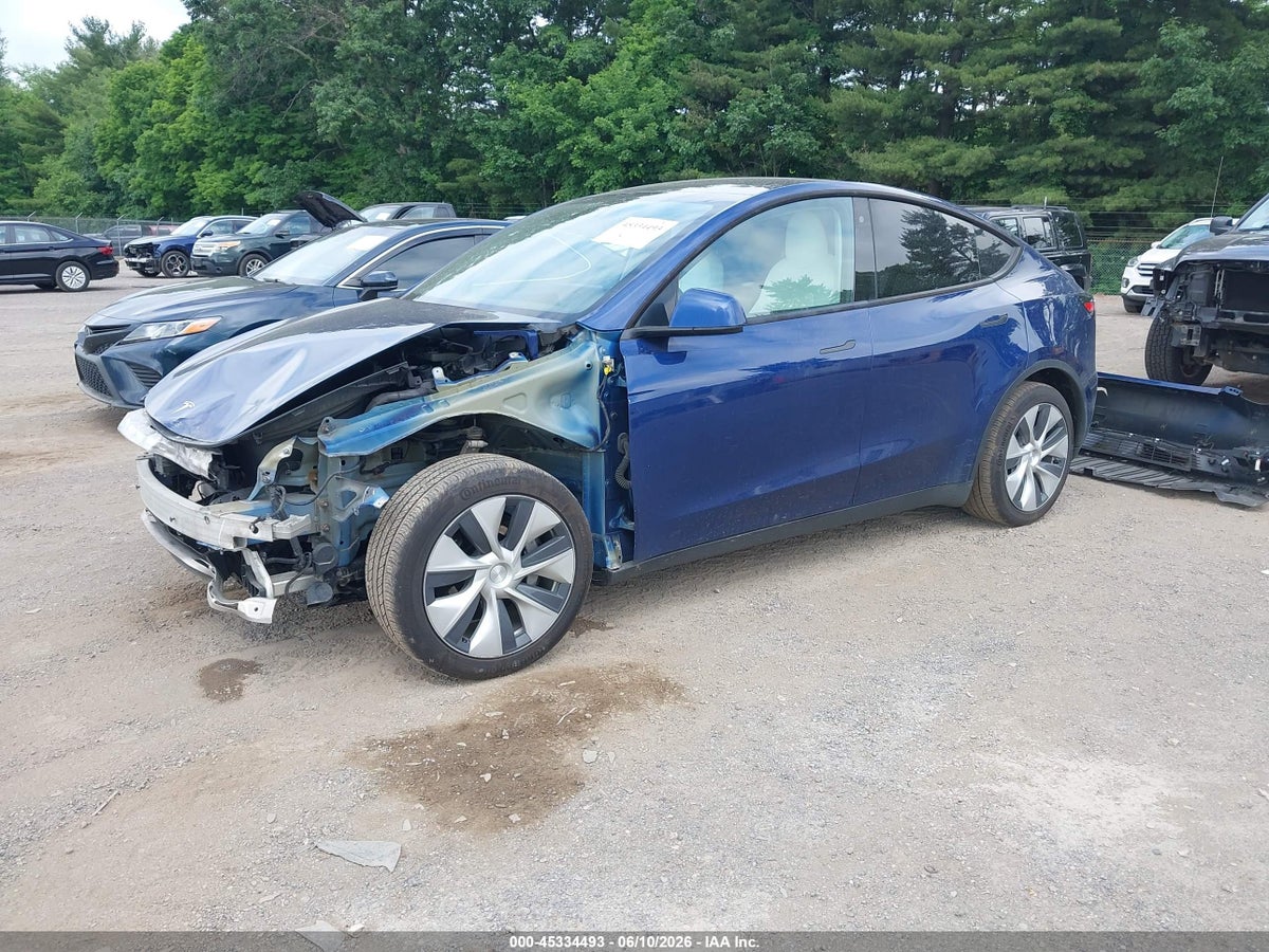 2020 TESLA MODEL Y LONG RANGE DUAL MOTOR ALL-WHEEL DRIVE — снимка 2