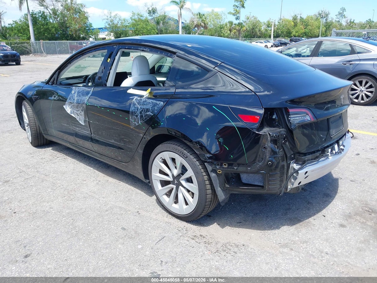 2022 TESLA MODEL 3 LONG RANGE DUAL MOTOR ALL-WHEEL DRIVE — снимка 3