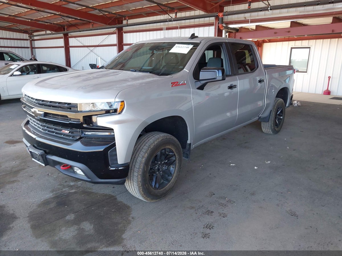 2021 CHEVROLET SILVERADO 1500 4WD SHORT BED LT TRAIL BOSS — снимка 2