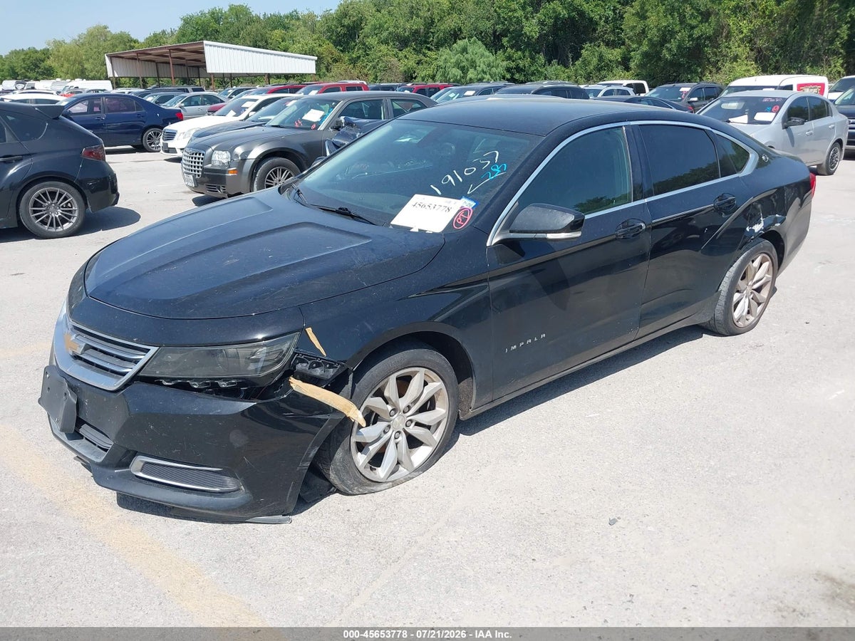 2016 CHEVROLET IMPALA 1LT — снимка 2