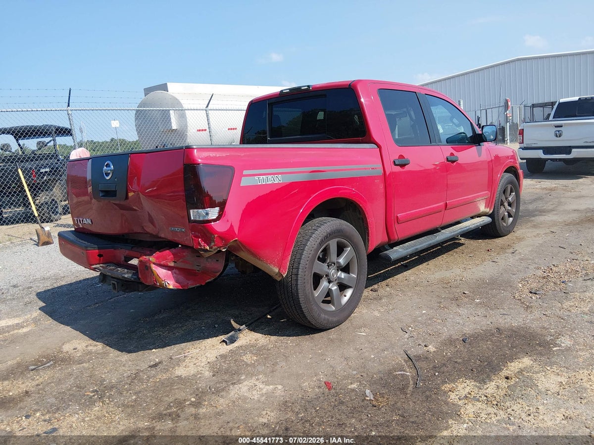 2012 NISSAN TITAN SV — снимка 4