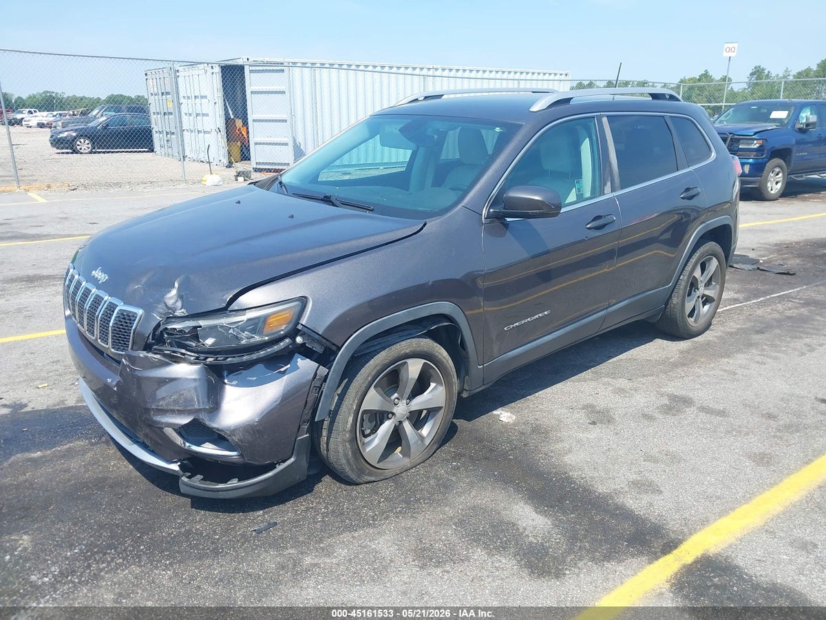 2019 JEEP CHEROKEE LIMITED FWD — снимка 2