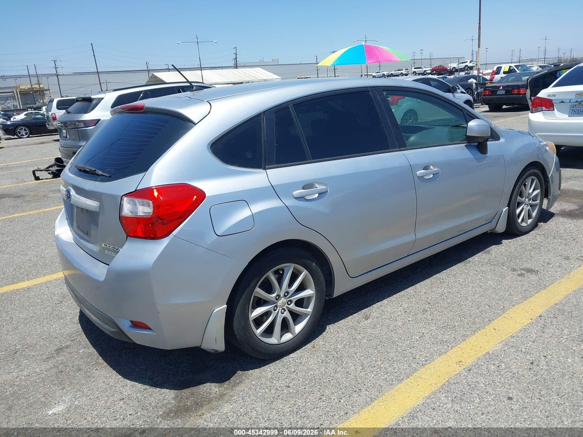 2013 SUBARU IMPREZA 2.0I PREMIUM — снимка 4