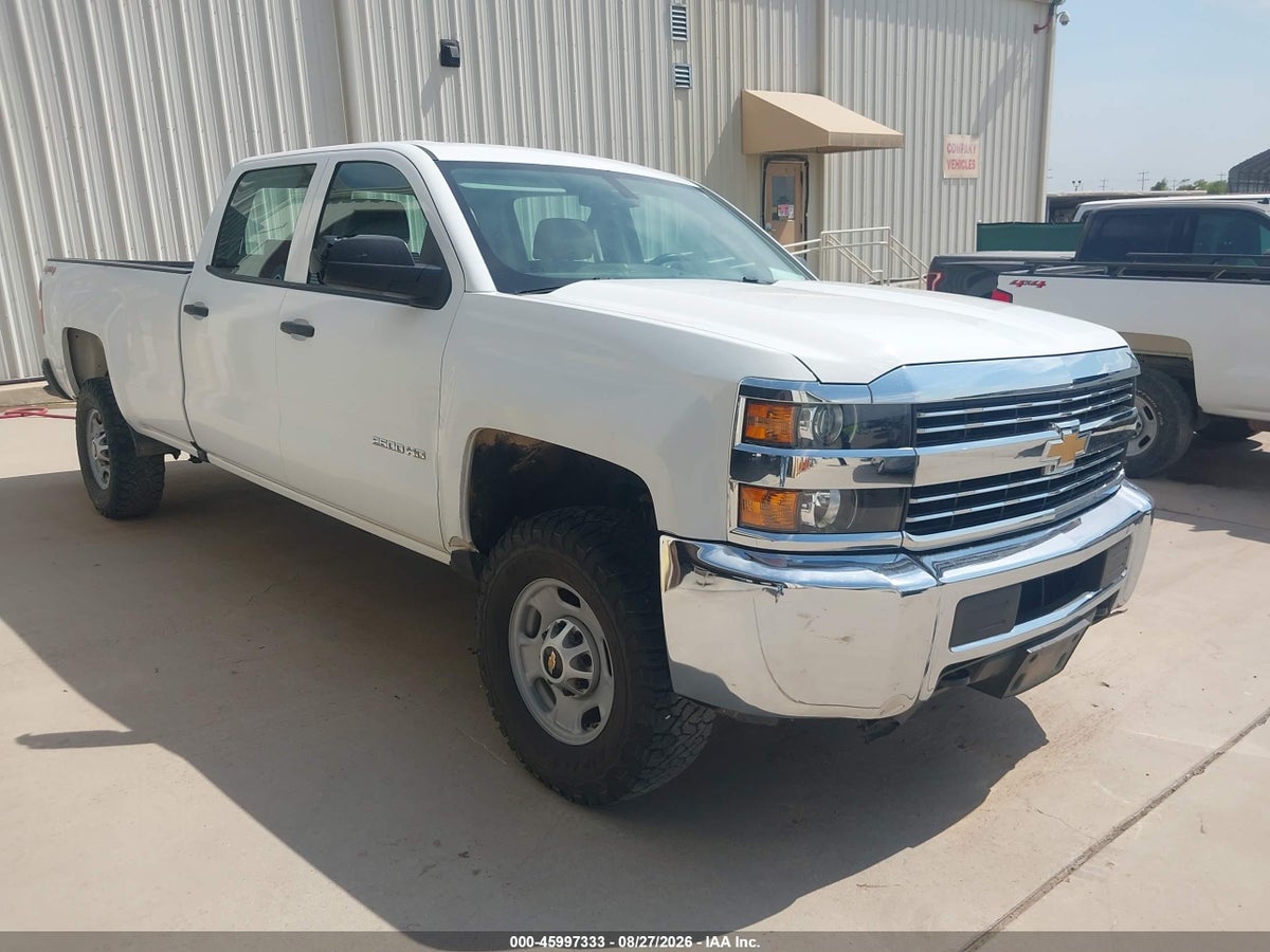 2017 CHEVROLET SILVERADO 2500HD WT