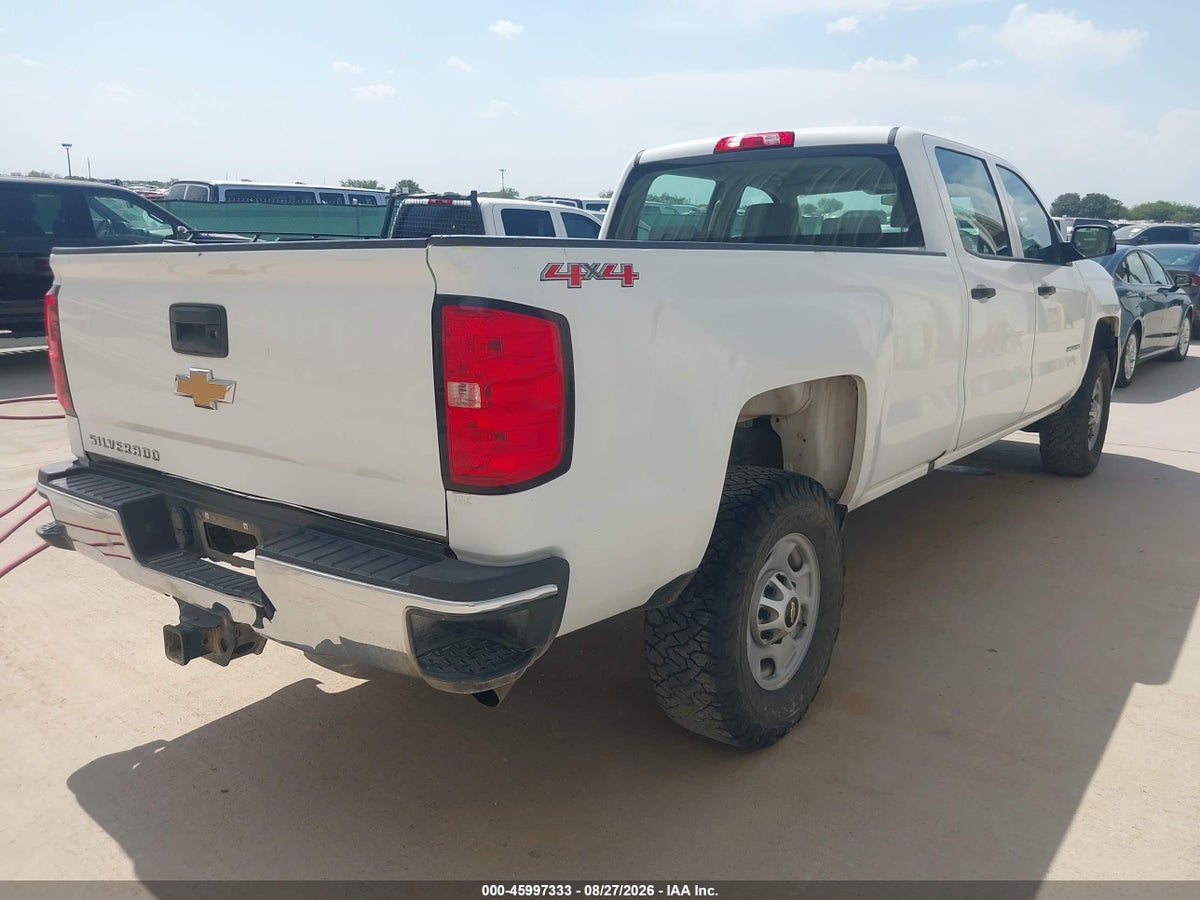2017 CHEVROLET SILVERADO 2500HD WT — снимка 4