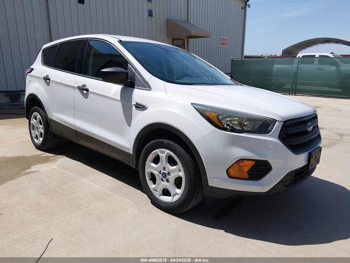 2018 FORD ESCAPE S