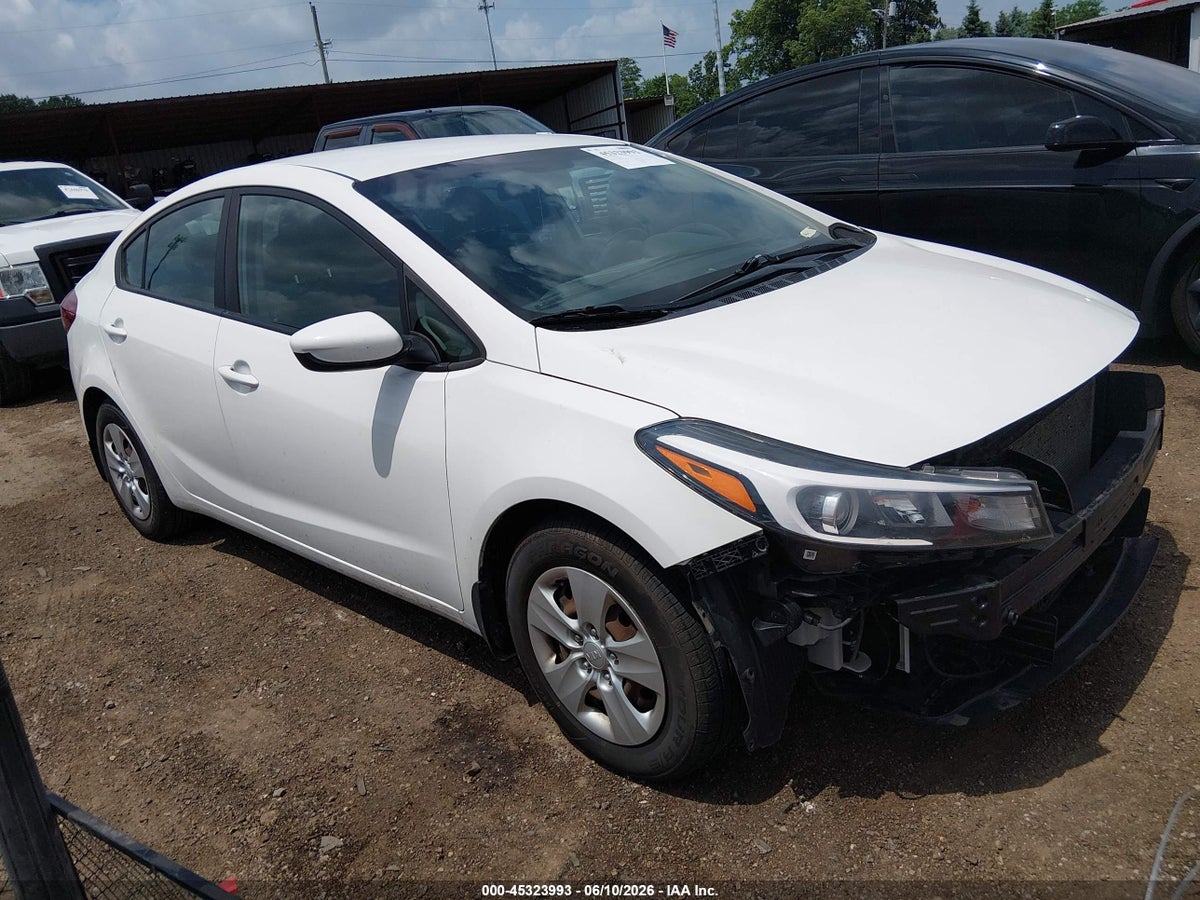 2017 KIA FORTE LX