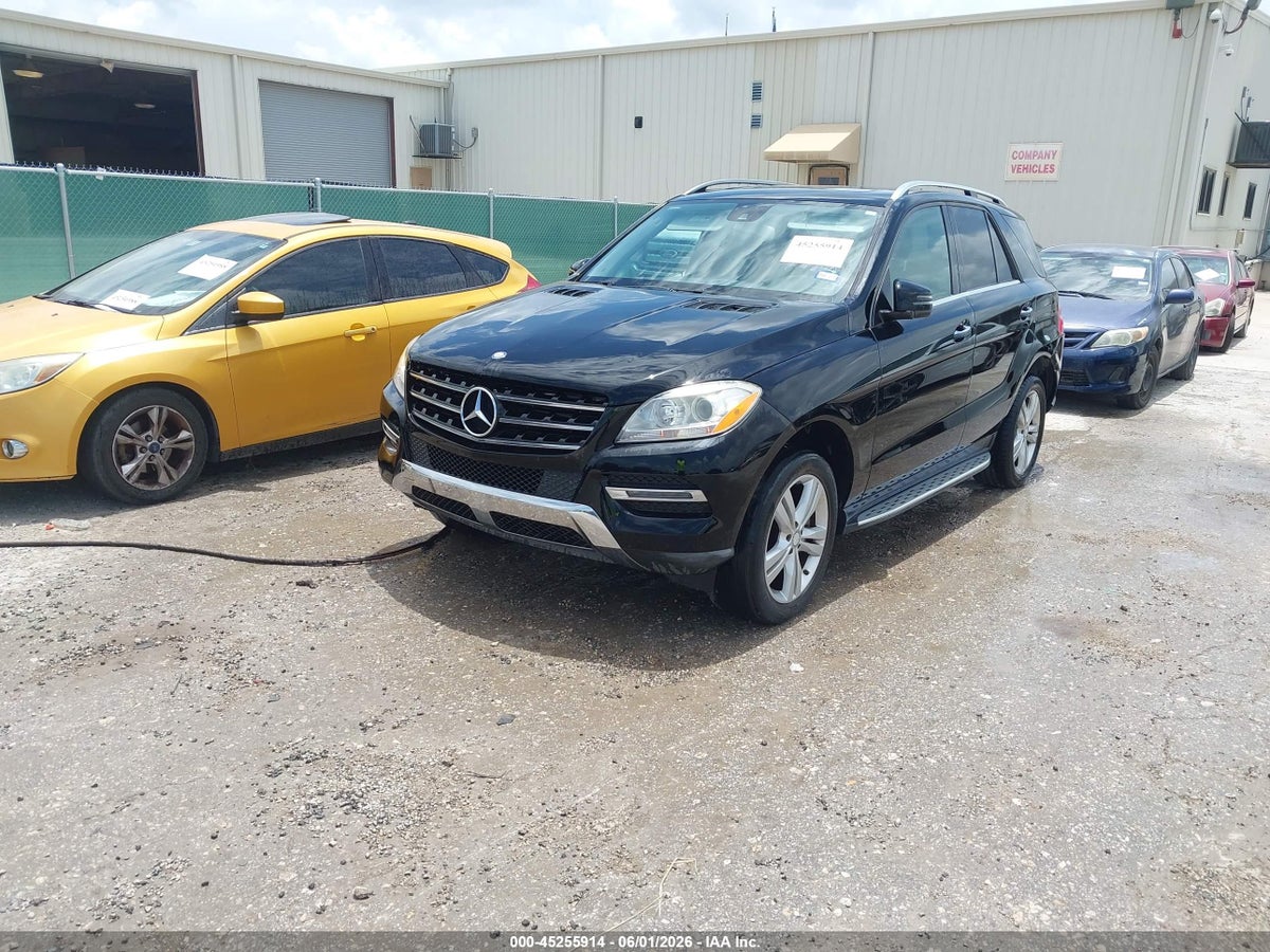 2015 MERCEDES-BENZ ML 350 4MATIC — снимка 2
