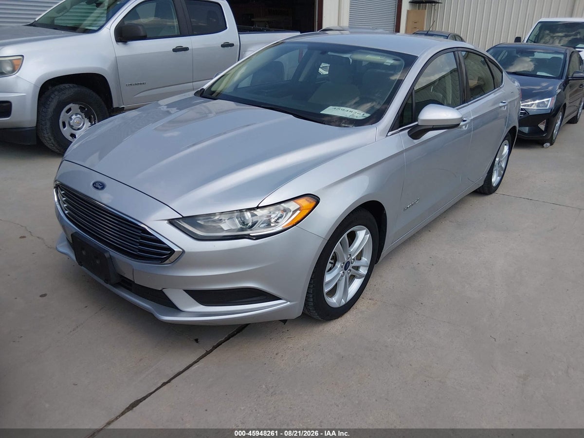 2018 FORD FUSION HYBRID S — снимка 2