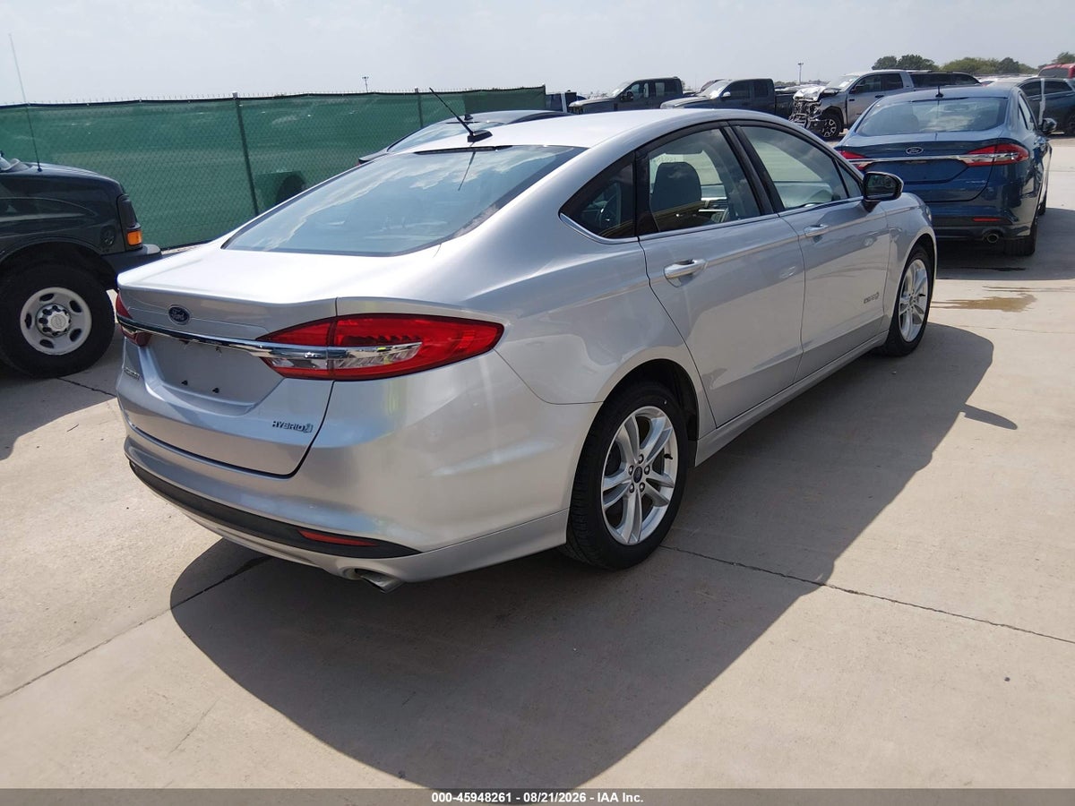 2018 FORD FUSION HYBRID S — снимка 4