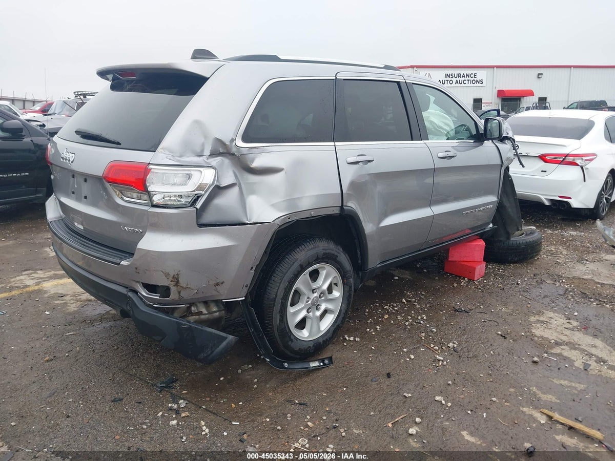2016 JEEP GRAND CHEROKEE LAREDO — снимка 4