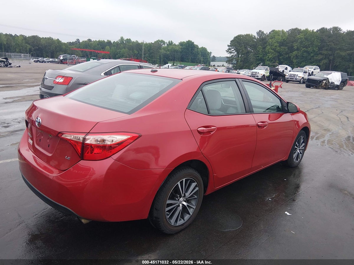 2017 TOYOTA COROLLA LE — снимка 4