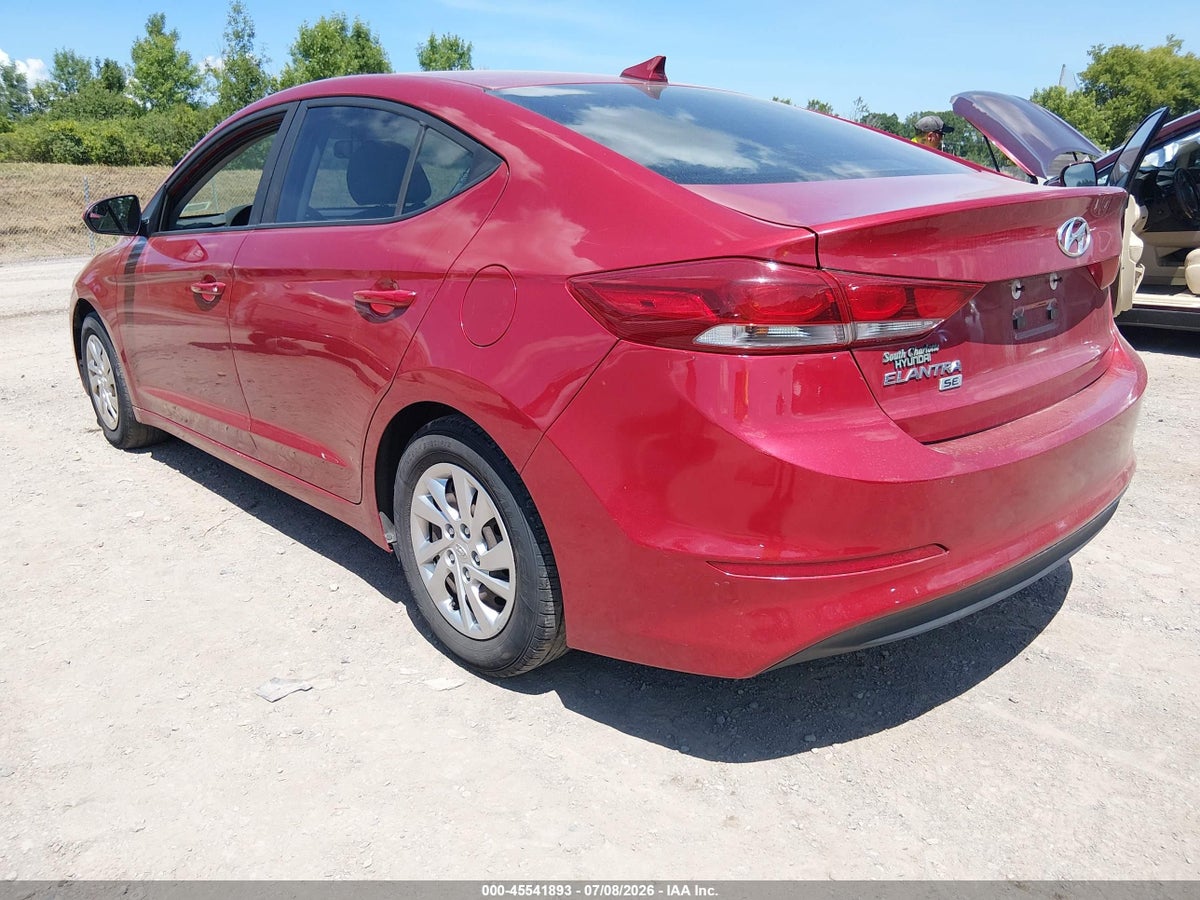 2017 HYUNDAI ELANTRA SE — снимка 3