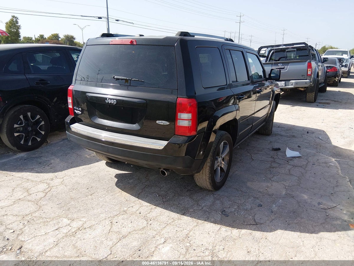 2017 JEEP PATRIOT HIGH ALTITUDE 4X4 — снимка 4