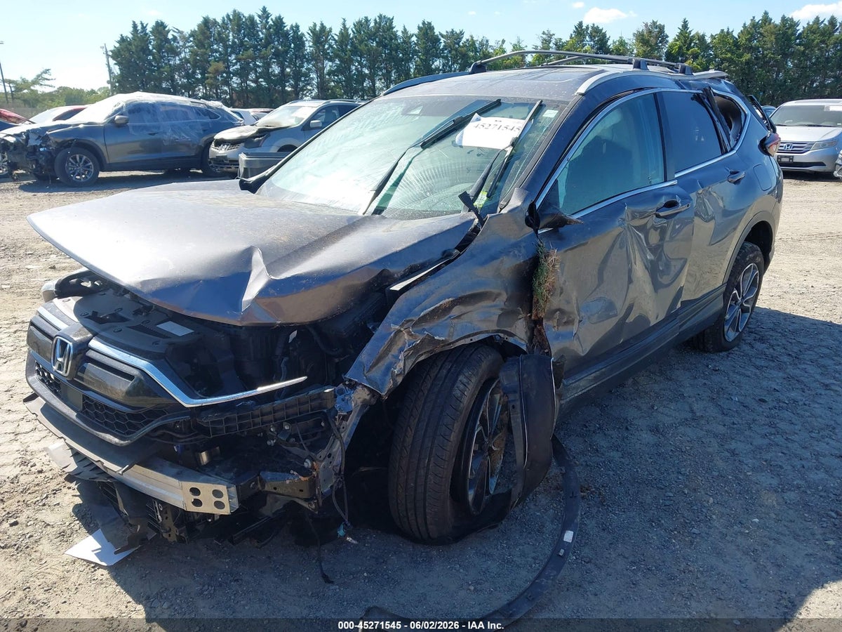 2021 HONDA CR-V AWD EX-L — снимка 2