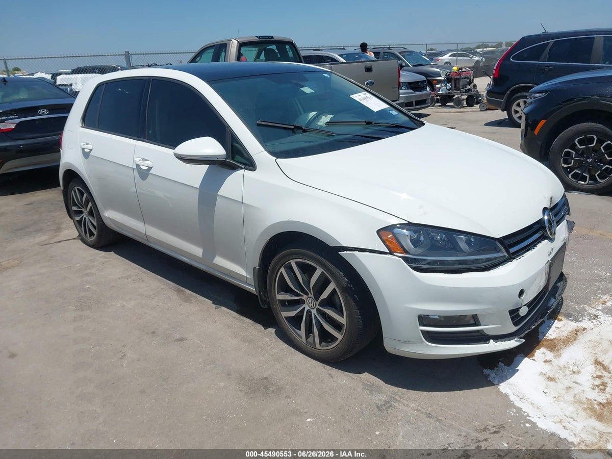2016 VOLKSWAGEN GOLF TSI SE 4-DOOR