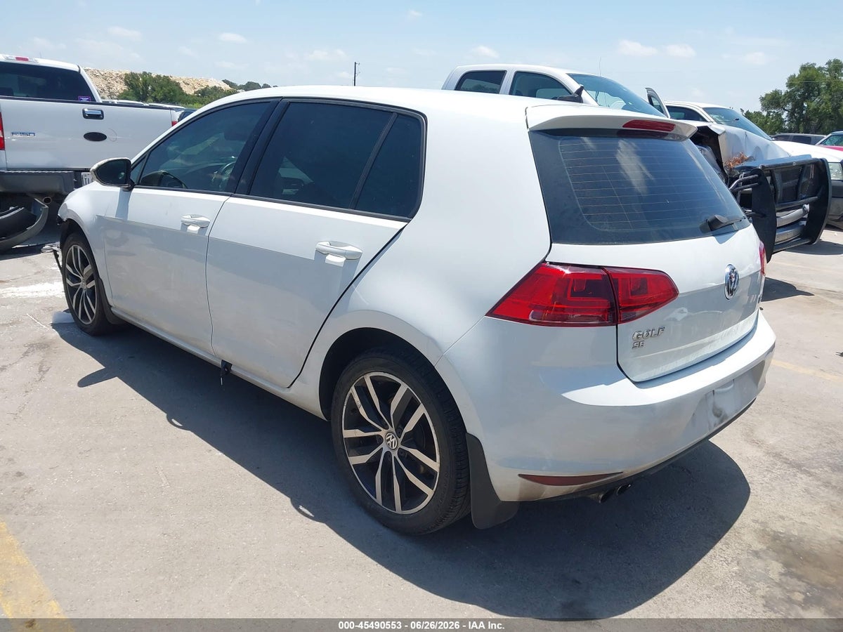 2016 VOLKSWAGEN GOLF TSI SE 4-DOOR — снимка 3