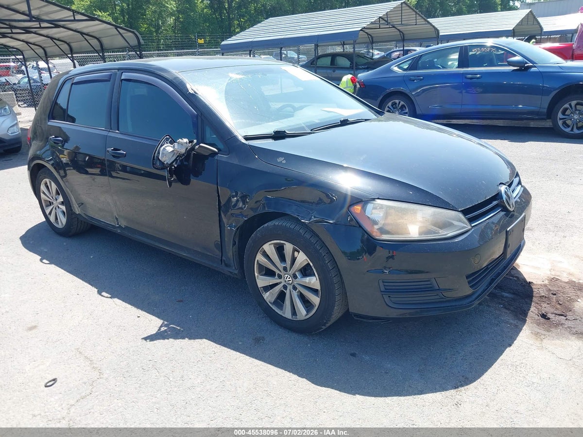 2015 VOLKSWAGEN GOLF TDI S 4-DOOR