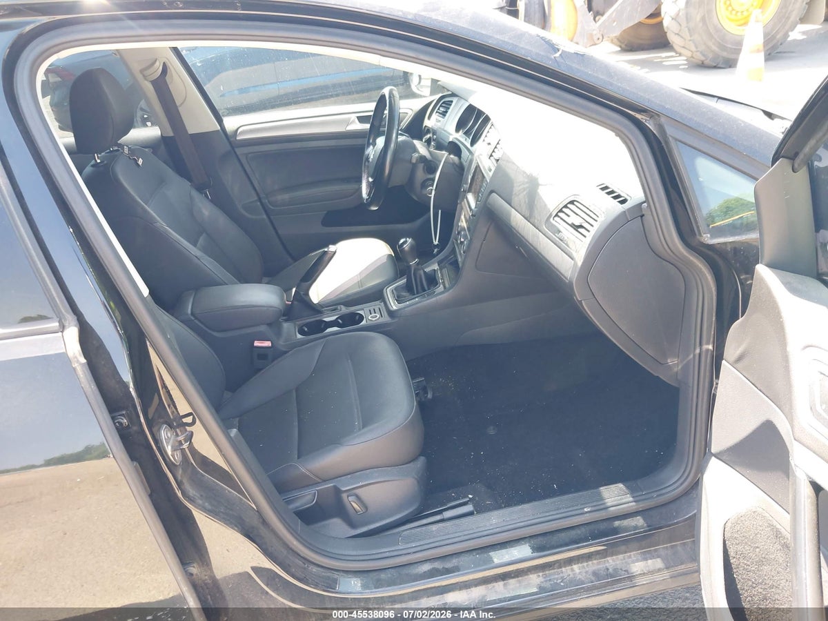 2015 VOLKSWAGEN GOLF TDI S 4-DOOR — снимка 5