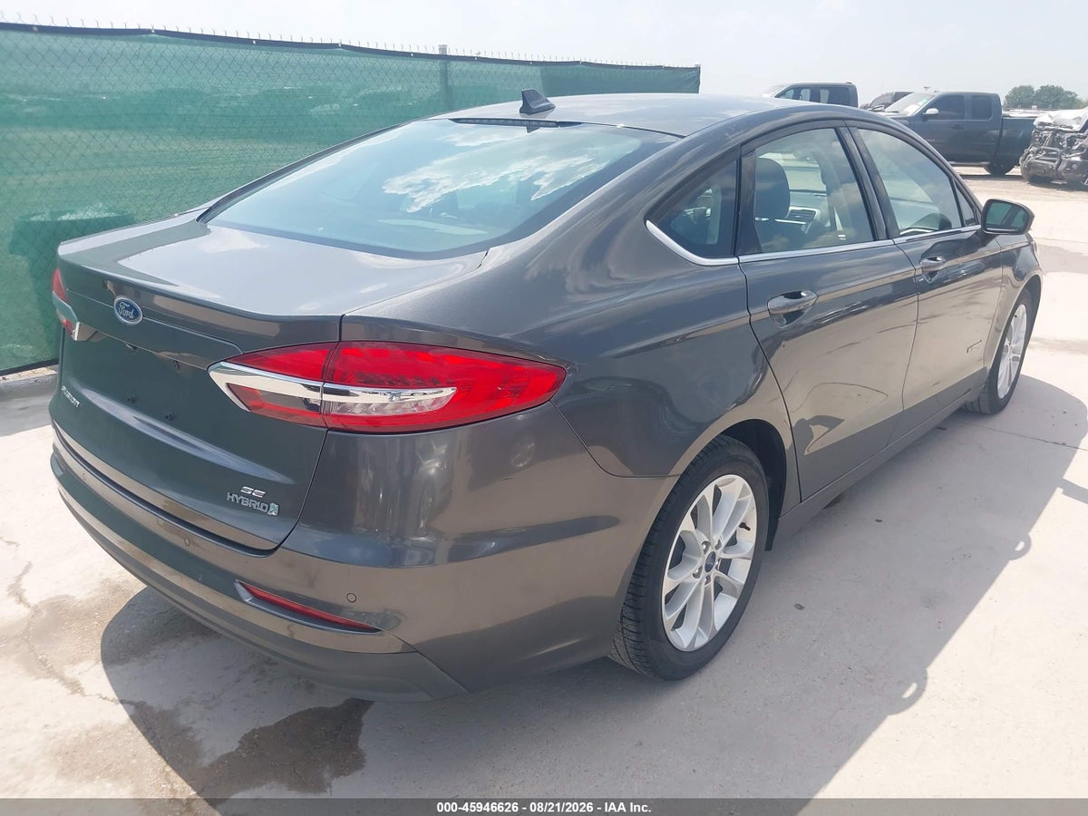 2019 FORD FUSION HYBRID SE — снимка 4